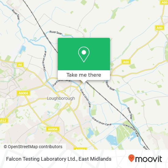 Falcon Testing Laboratory Ltd. map