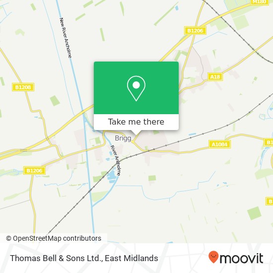 Thomas Bell & Sons Ltd. map
