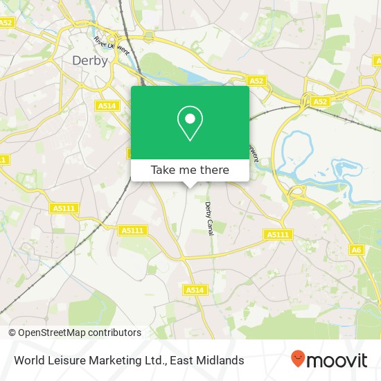 World Leisure Marketing Ltd. map