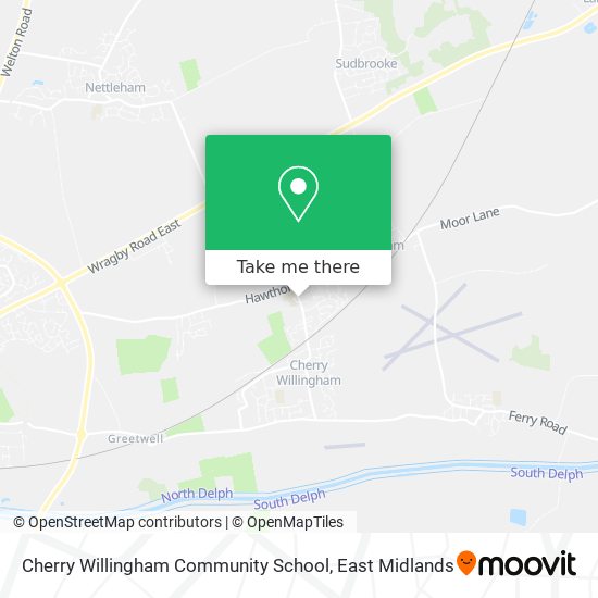 Cherry Willingham Community School map