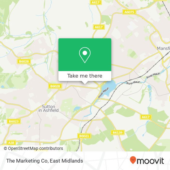 The Marketing Co map