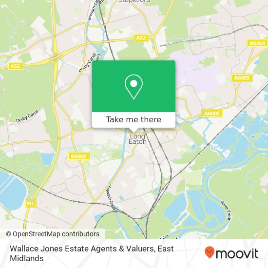 Wallace Jones Estate Agents & Valuers map