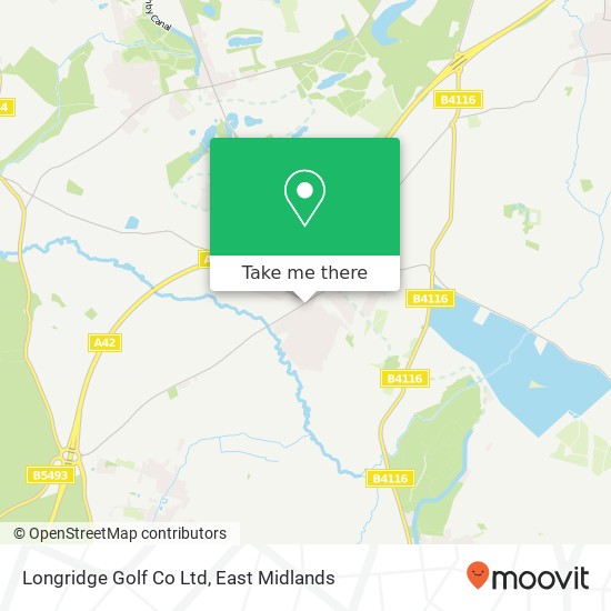 Longridge Golf Co Ltd map