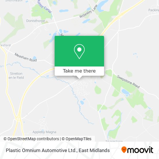 Plastic Omnium Automotive Ltd. map