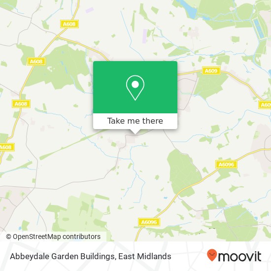 Abbeydale Garden Buildings map
