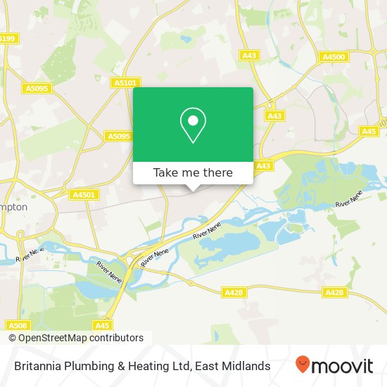 Britannia Plumbing & Heating Ltd map