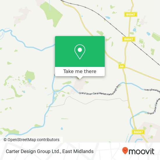 Carter Design Group Ltd. map