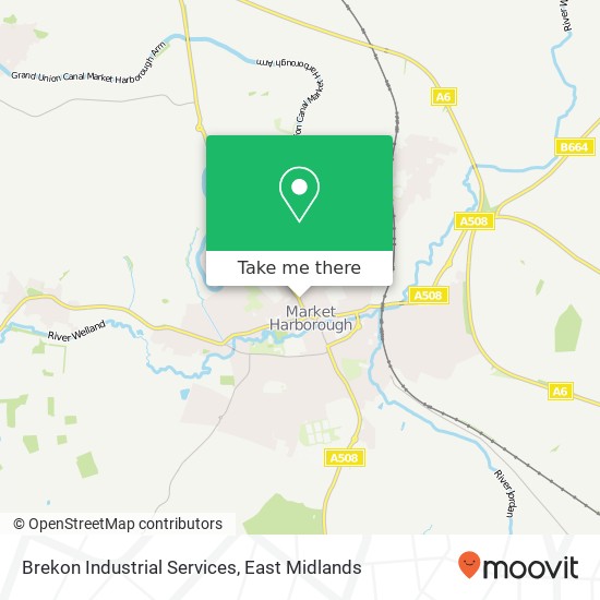 Brekon Industrial Services map