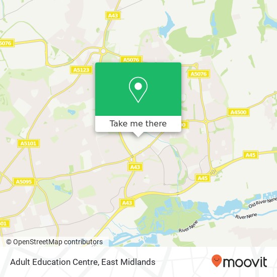 Adult Education Centre map