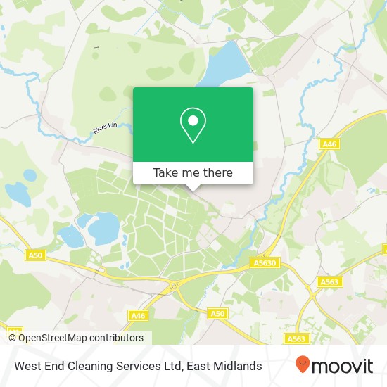 West End Cleaning Services Ltd map