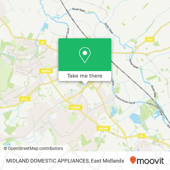 MIDLAND DOMESTIC APPLIANCES map