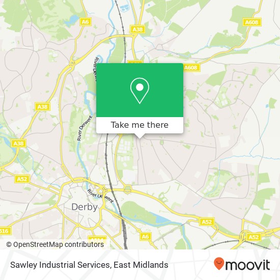 Sawley Industrial Services map