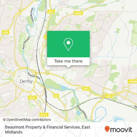 Beaumont Property & Financial Services map