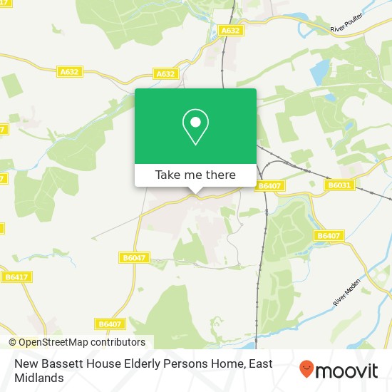 New Bassett House Elderly Persons Home map