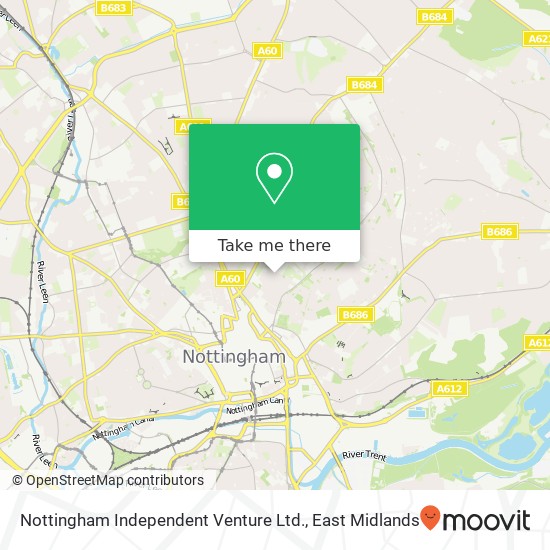 Nottingham Independent Venture Ltd. map