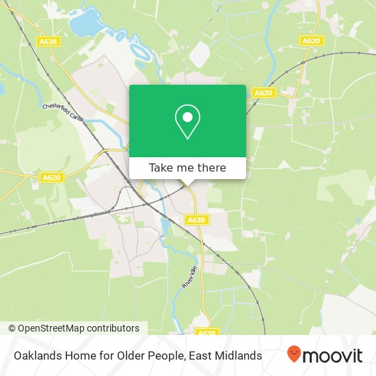 Oaklands Home for Older People map