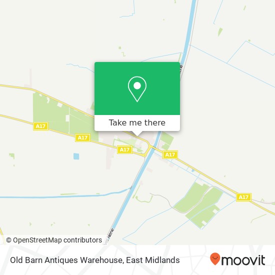 Old Barn Antiques Warehouse map