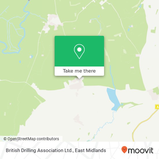 British Drilling Association Ltd. map