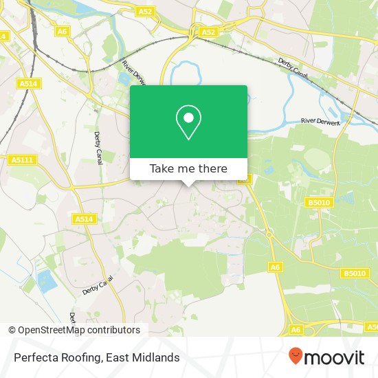 Perfecta Roofing map