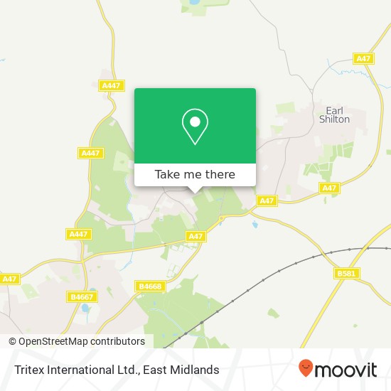 Tritex International Ltd. map