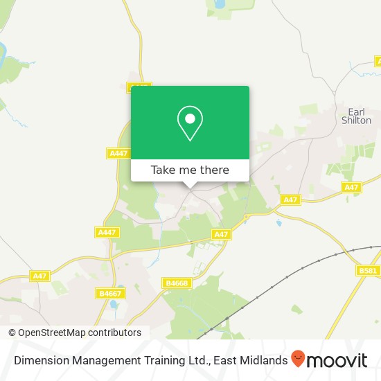 Dimension Management Training Ltd. map