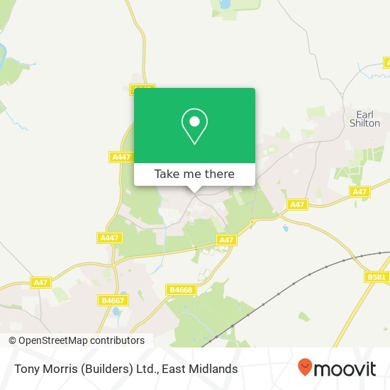Tony Morris (Builders) Ltd. map