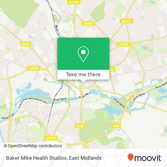 Baker Mike Health Studios map