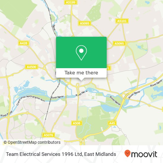 Team Electrical Services 1996 Ltd map
