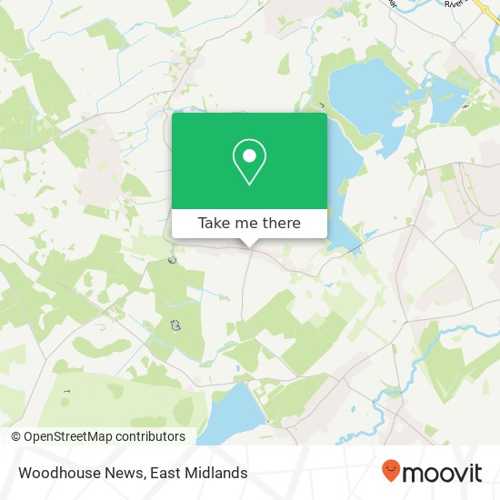 Woodhouse News map