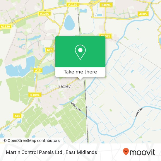 Martin Control Panels Ltd. map