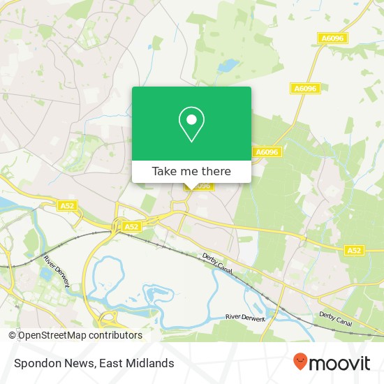 Spondon News map