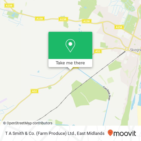 T A Smith & Co. (Farm Produce) Ltd. map