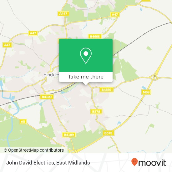 John David Electrics map