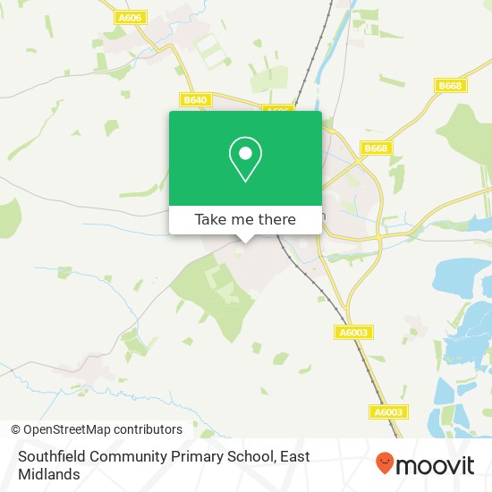 Southfield Community Primary School map