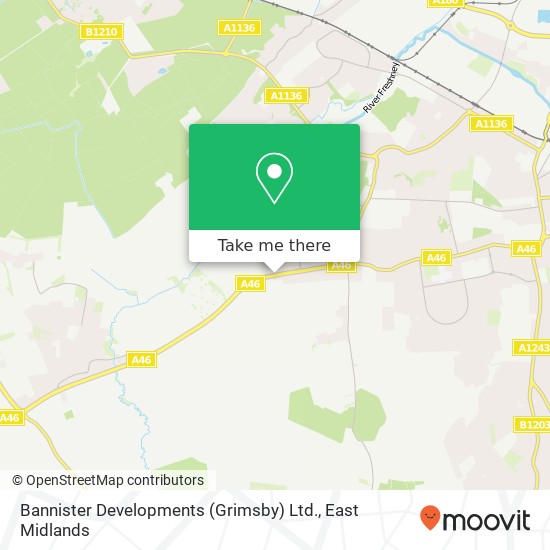 Bannister Developments (Grimsby) Ltd. map