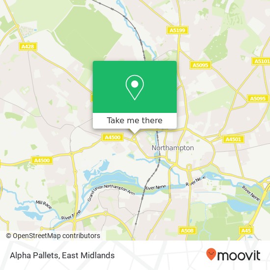 Alpha Pallets map