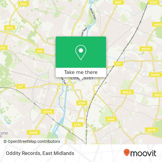 Oddity Records map