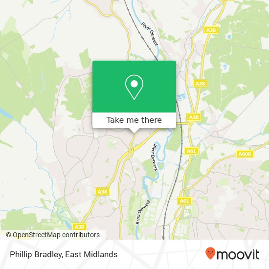 Phillip Bradley map