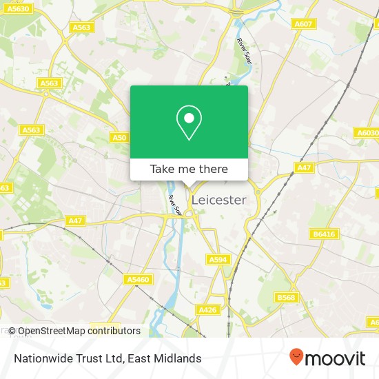 Nationwide Trust Ltd map
