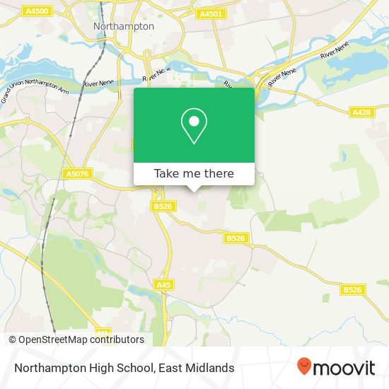 Northampton High School map