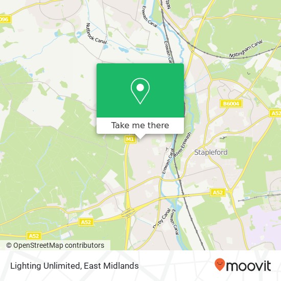 Lighting Unlimited map