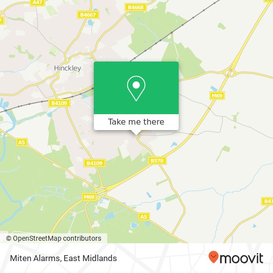 Miten Alarms map