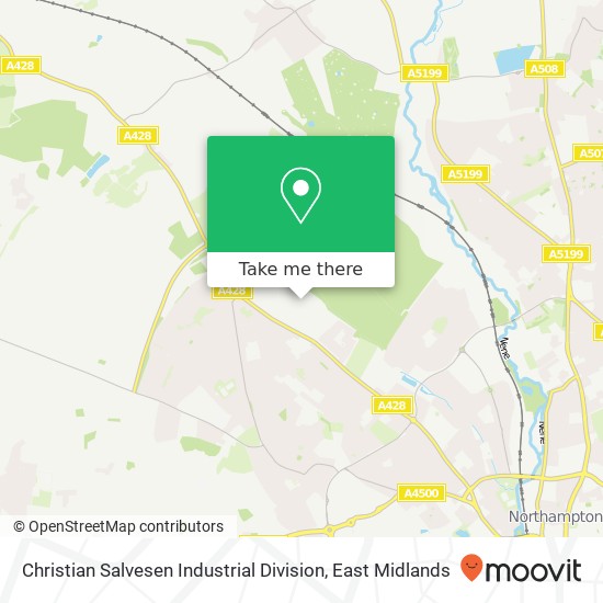 Christian Salvesen Industrial Division map