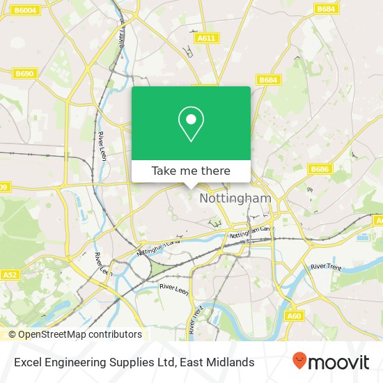 Excel Engineering Supplies Ltd map