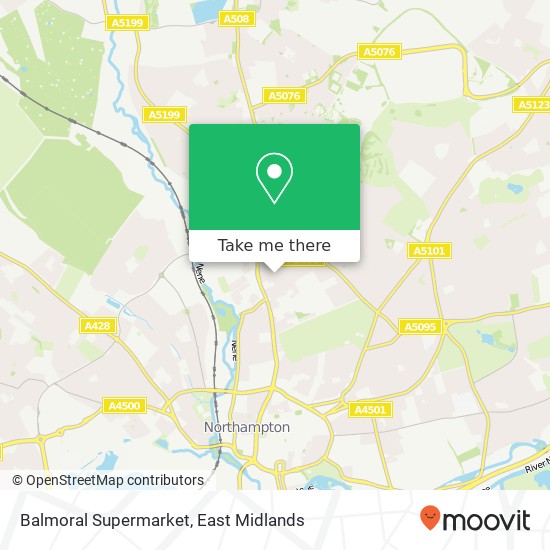 Balmoral Supermarket map