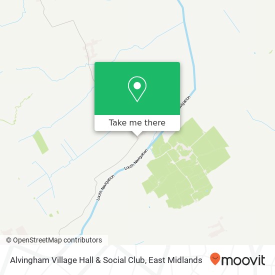 Alvingham Village Hall & Social Club map