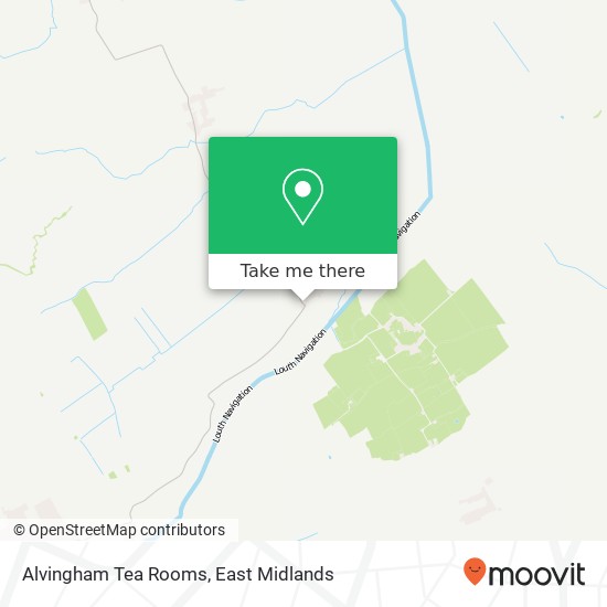 Alvingham Tea Rooms map