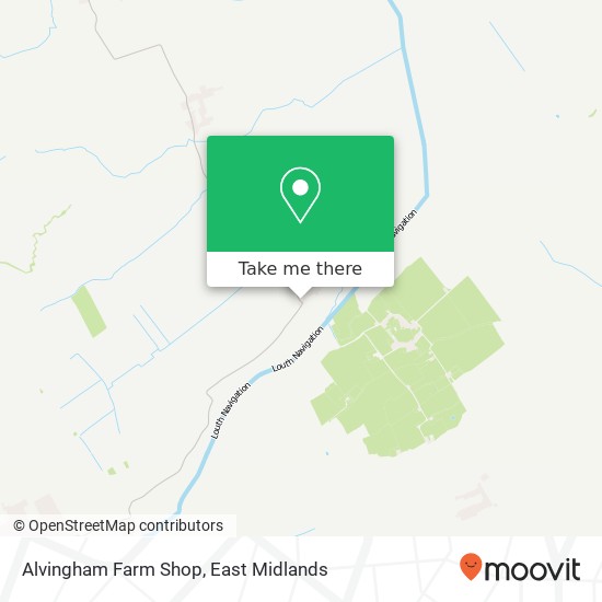 Alvingham Farm Shop map
