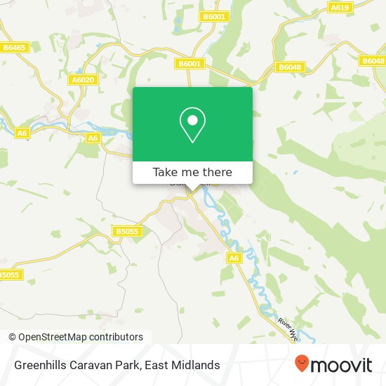 Greenhills Caravan Park map