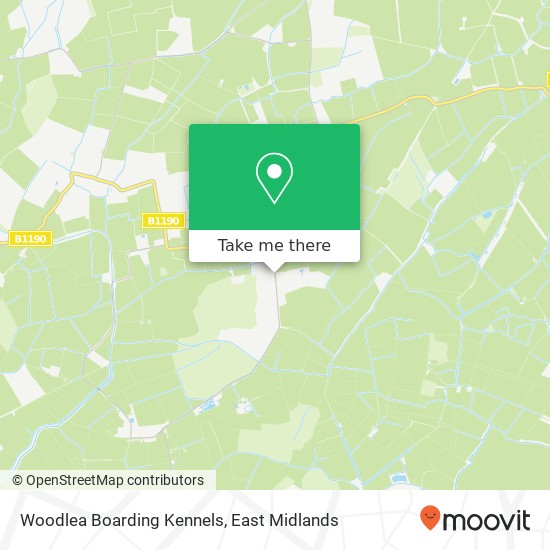 Woodlea Boarding Kennels map